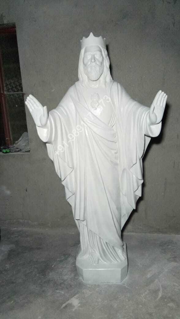 6 Ft Marble Jesus Statue