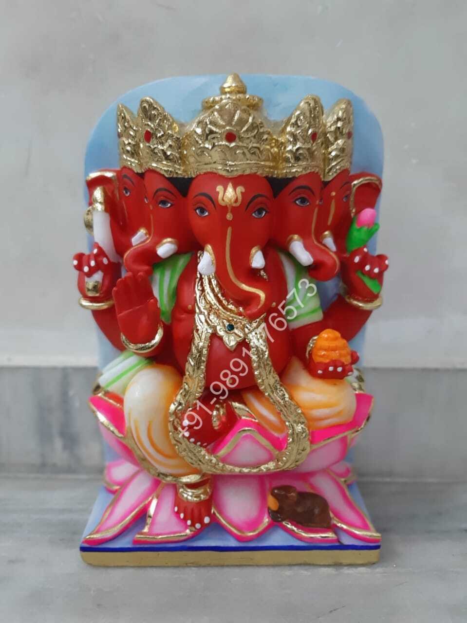 PANCHMUKHI GANESHA 12 INCH FIVE FACE
