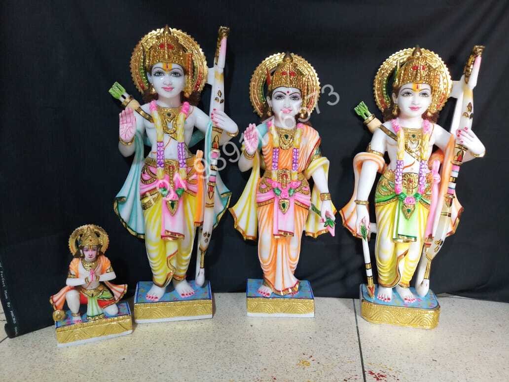 RAM DARBAE 3 FEET IN MAKRANA MARBLE