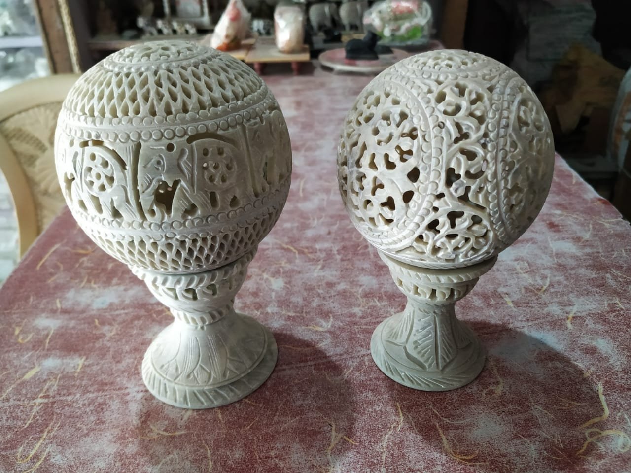 SOFT MARBLE LAMP SHADE