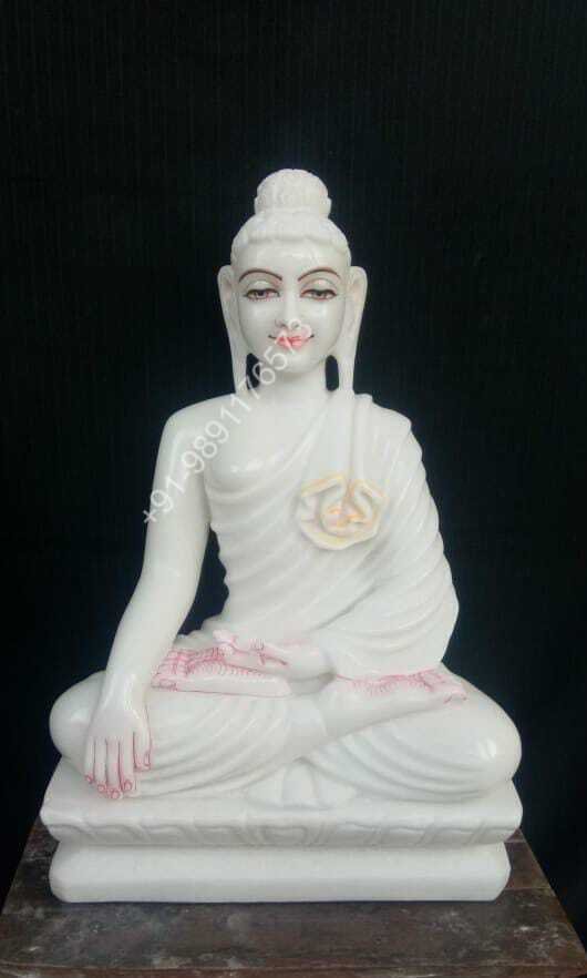 Buddha Vietnam Marble 18 Inches