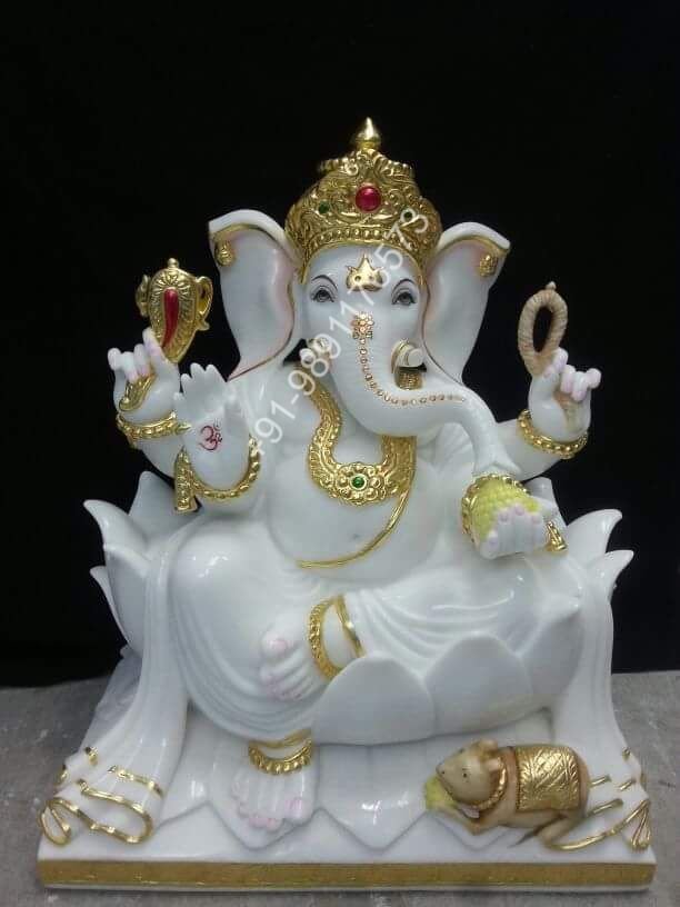 Ganesha Vietnam Marble 4 Feet