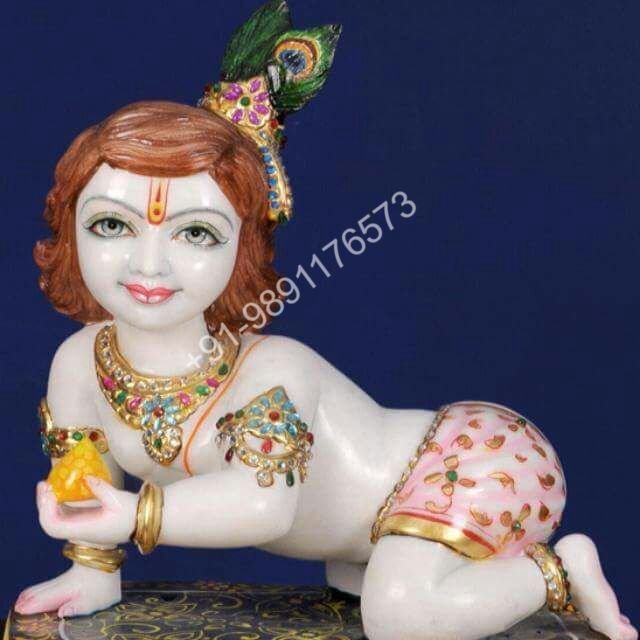 Ladu Gopal Marble Idol