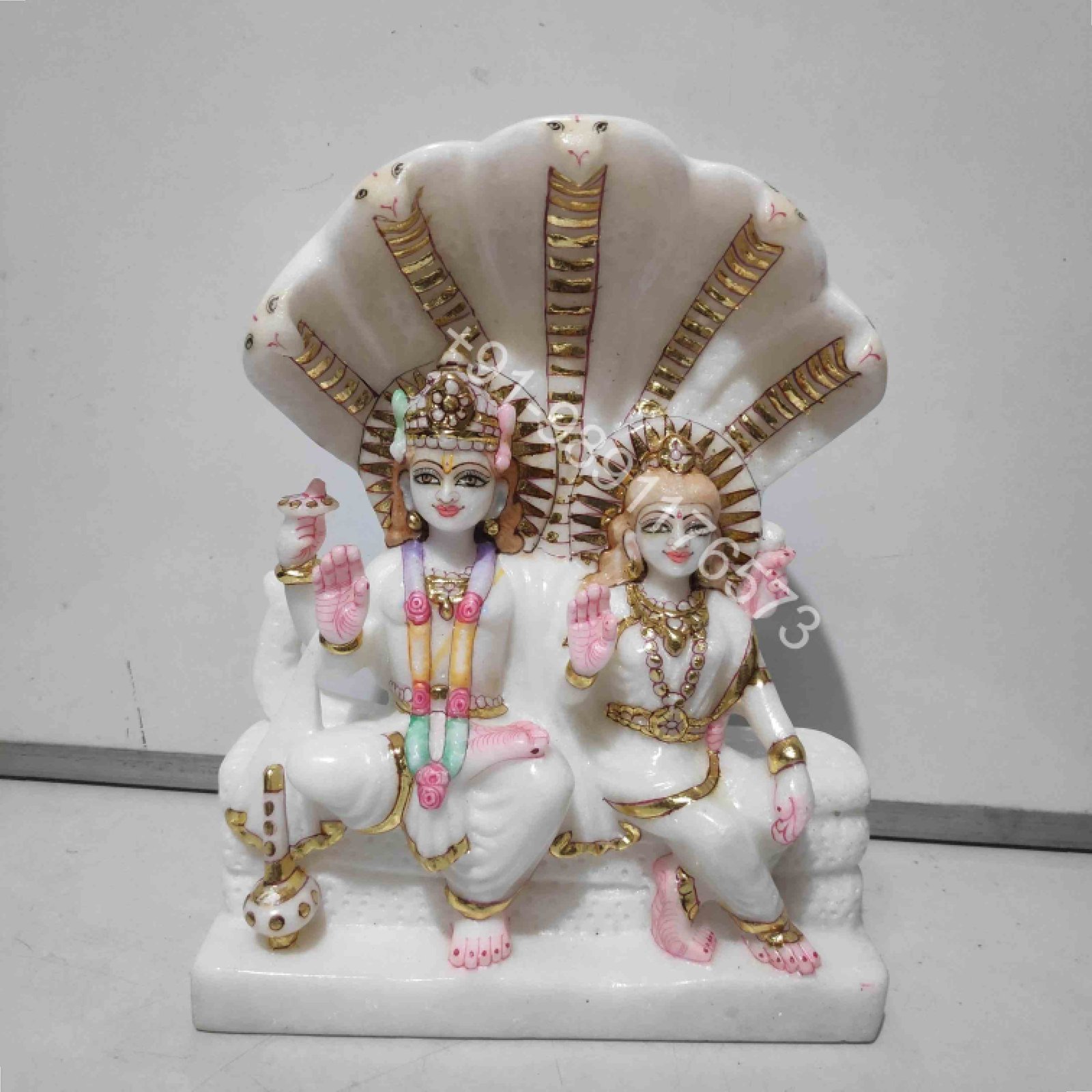 Sheshnaag Vishnu Laxmi 12 Inch