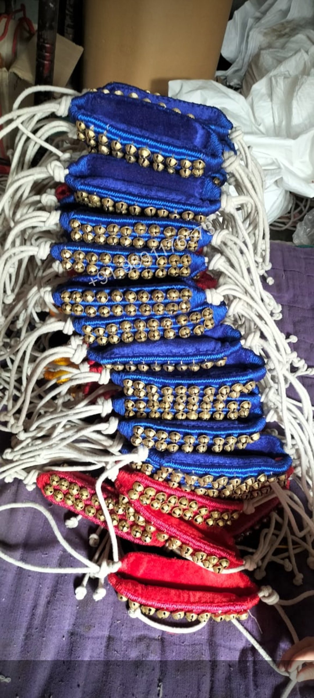 2 LINE 20 BELLS GHUNGHROO PAIR