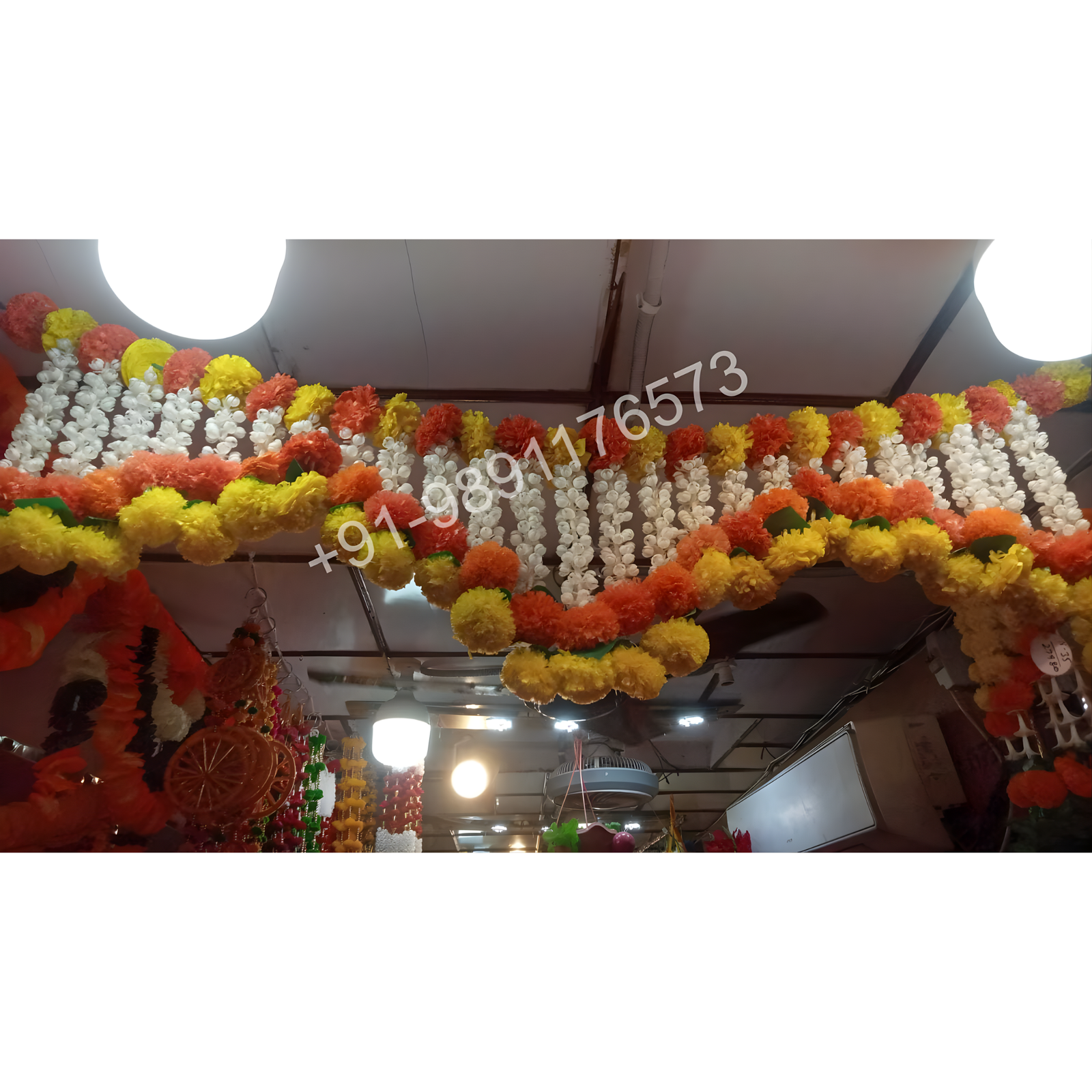 ARTIFICIAL FLOWER DOOR TORAN FESTOON