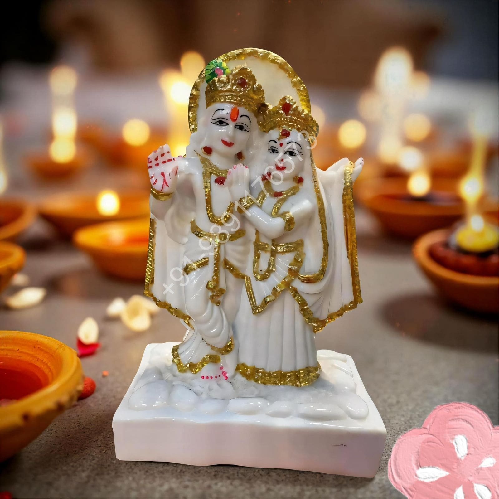 MARBLE DUST RADHA KRISHNA