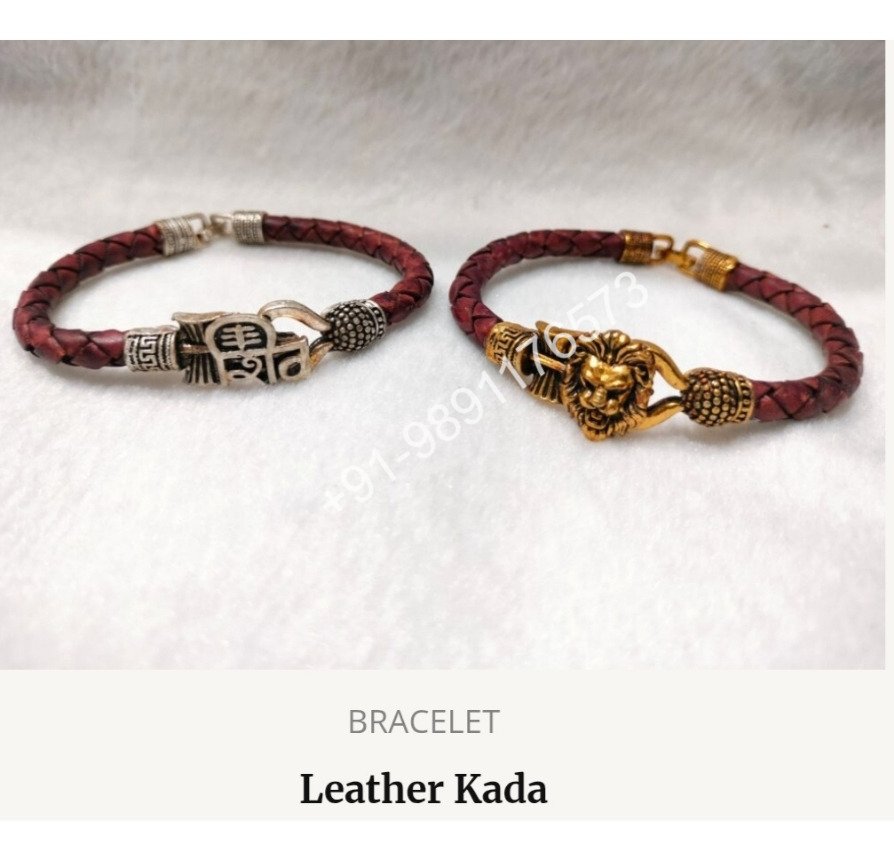 Leather Kada